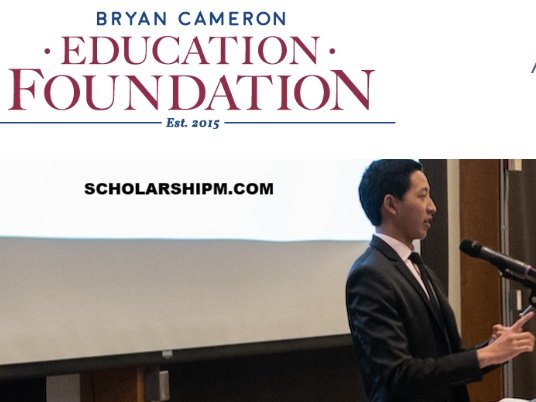 Bryan Cameron Scholarship 2025/2026